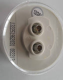 Lucidity 2" Round marker light WHITE, 12-24 Volt,Truck,Trailer,Ute,Bus,Caravan