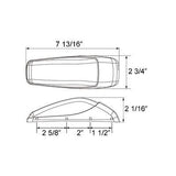 LED Cab/Roof Light Clear/Amber