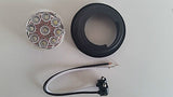 Lucidity 2" Round marker light WHITE, 12-24 Volt,Truck,Trailer,Ute,Bus,Caravan