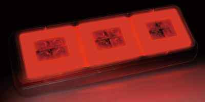 Glo Trac LED Rear combination lamp, Tail light 12-24V. Truck,Trailer,4x4,Caravan
