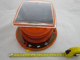 Solar Flashing Beacon light,Emergency beacon,Truck,Construction,Forklift,Mining