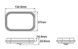 12/24V GLO TRAC LED Rear taillight/Stop light insert, Truck,Bus,Ute,Trailer,Kenw