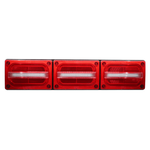 Lucidity Clear/Amber Jumbo Rear Combination light with Progressive Indicator and short loom/plug (Copy)