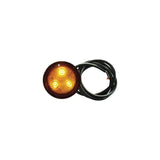 LED Mud Gaurd Pole marker light. Fits into Mudguard pole. 12/24 Volt. Kenworth,Trailer