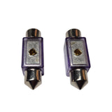 LED 12 Volt Festoon Pair Purple