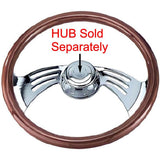 Steering Wheel, 2-Spoke Wing