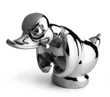 Bonnet emblem "Chrome Duck"