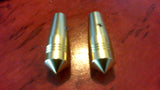 Pair of Gold Pointed Toggle switch Extensions.May fit Truck,Kenworth,Show car