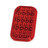 Lucidity 12/24V RED Tail light insert with Grommet and loom
