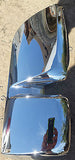 After market L/H Chrome mirror Cover to suit a Mercedes Benz Actros MP3 Mirror