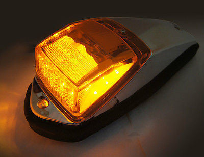 LED Cab Clearance Light Clear/Amber
