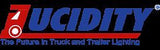Lucidity 2" Round marker light WHITE, 12-24 Volt,Truck,Trailer,Ute,Bus,Caravan