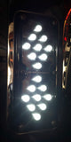 S/S Westcoast Heated mirror with Clear LED light. Kenworth,Truck,Bus,Van,Ute