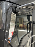 Pair of Stainless Steel Door Window Weather Shields Suit a Mack Anthem
