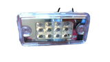 LED Clear White Freightliner Sunvisor light, May fit Argosy,Columbia,Century cla