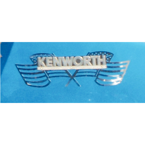 PAIR of Badge Backing Stars & Stripes To Suit Kenworth