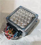 LED Clear/AmberTurn/Indicator light with Parker & 1 or 2 Studs 12 Volt