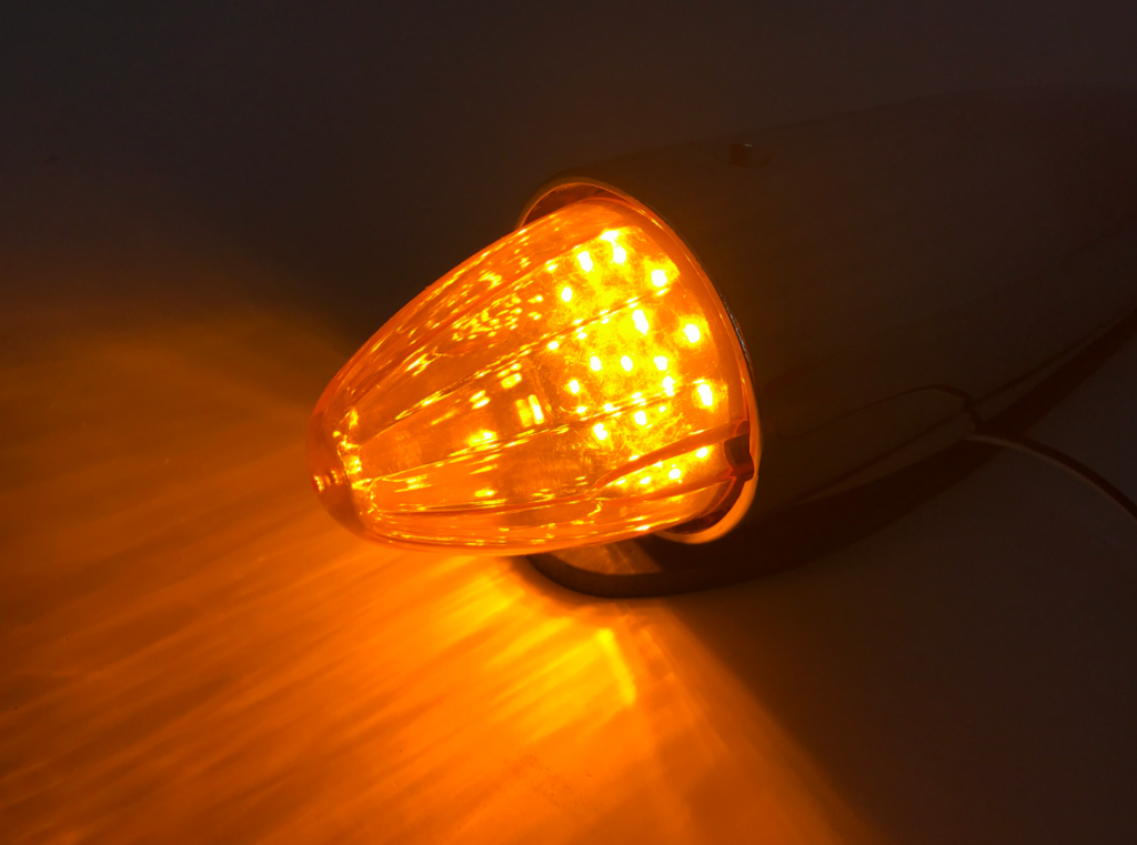 LED Multi Volt Torpedo Roof Light Amber – Truck Accessories.com