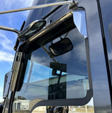 Pair of Stainless Steel Door Window Weather Shields Suit a Mack Anthem
