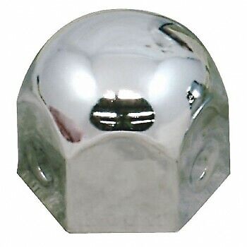 CHROME NUT COVER - 1 1/4", 31.75mm. May fit Truck, Bus, Towtruck