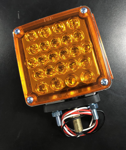 LED Turn/Indicator light with Parker & 1 or 2 Studs 12 Volt, May fit Kenworth et