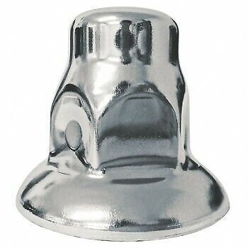 CHROME NUT COVER - 33MM FLARED. May fit, Truck, Bus, Towtruck