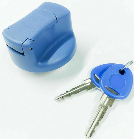 Adblue cap with lock and key set to suit a Mercedes Benz Actros