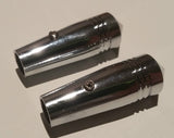 Pair of Chrome Pointed Toggle switch Extensions.May fit Truck,Kenworth,Show car