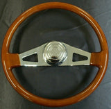 2-Spoke steering wheel "NO HUB" Kenworth,Westernstar,Freightliner,Mack,Eagle