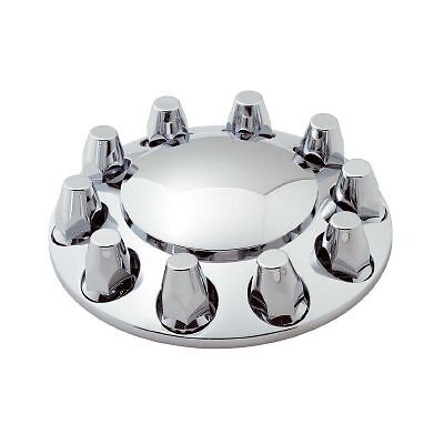 Chrome Front Axle Cover kit with hub cap .May suit Kenworth,Freightliner,W/Star