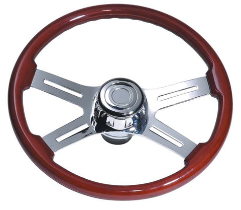 Steering Wheel & Hub, 4-spoke. Freightliner,Kenworth,Mack,Western star,Eagle