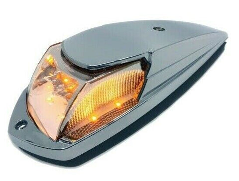 5 x LED Cab Roof lights, Clear/Amber. Kenworth,Western star,Freightliner, Truck