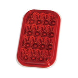 Lucidity 12/24V RED Tail light insert with Grommet. Truck,Trailer,Ute,Caravan