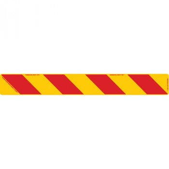 ZEBRA Right Hand Rear 800 x 100mm Class 1 Reflective Sign - Aluminium ...