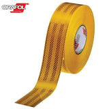 Reflective tape, Yellow 50M Roll