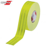 Reflective tape, Fluro Yellow,  1 meter length