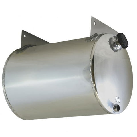 Water Tank Polished Aluminum With Mount Brackets - 60 Litre